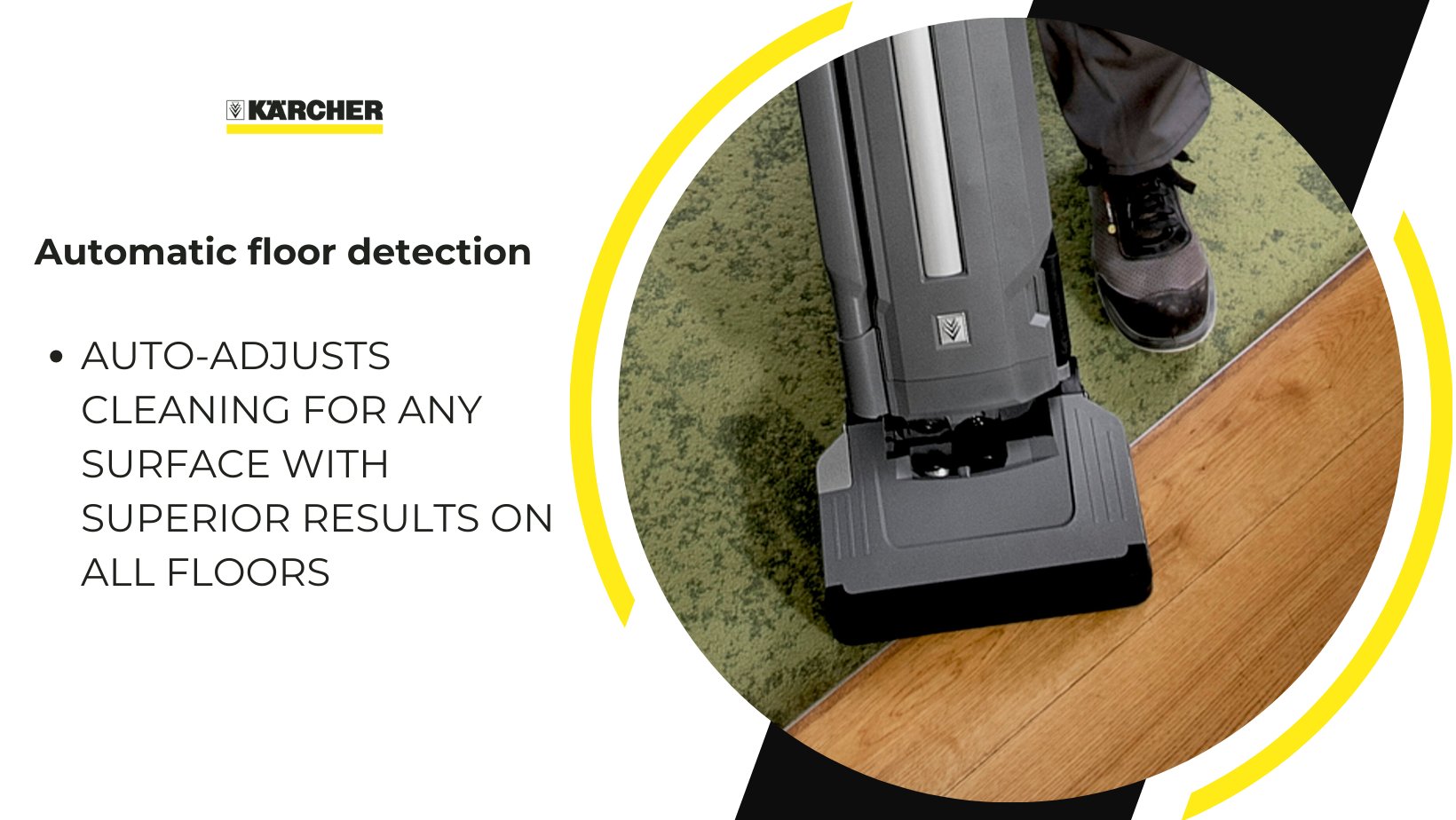 Karcher Battery Powered Upright Vacuum Cleaner Cv 30/2 Bp Adv