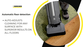 Karcher Battery Powered Upright Vacuum Cleaner Cv 30/2 Bp Adv
