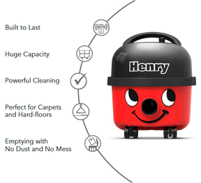 Numatic Henry 160 Vacuum Cleaner Compact Canister