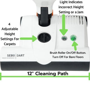 SEBO Dart Upright Vacuum Cleaner