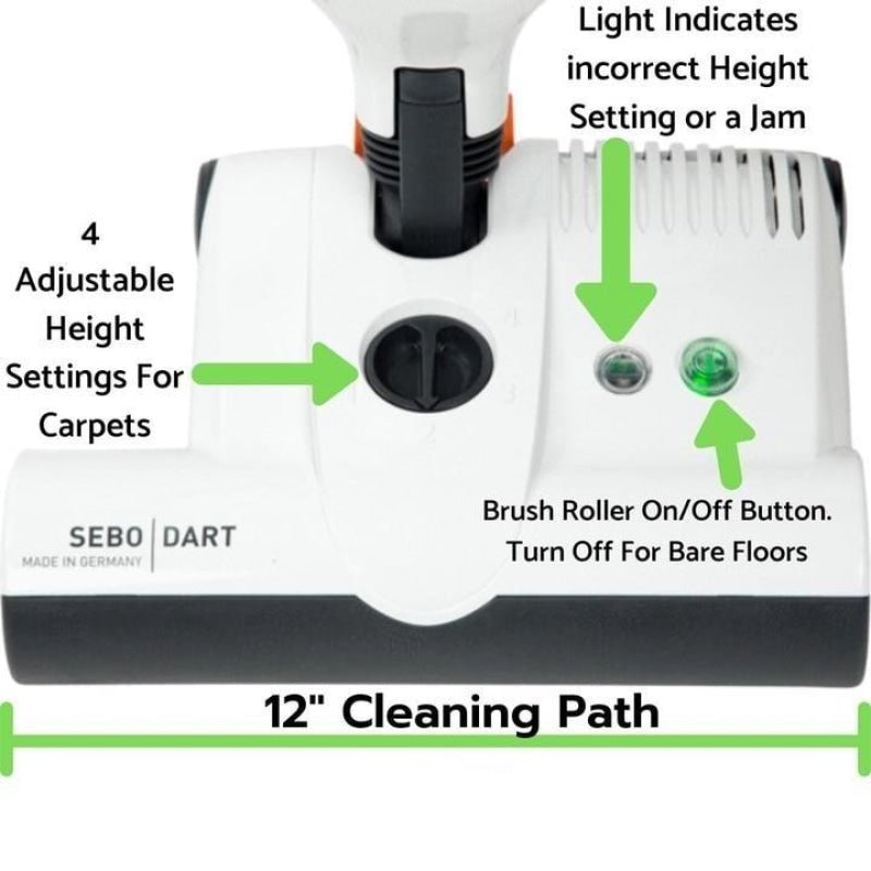 SEBO Dart Upright Vacuum Cleaner