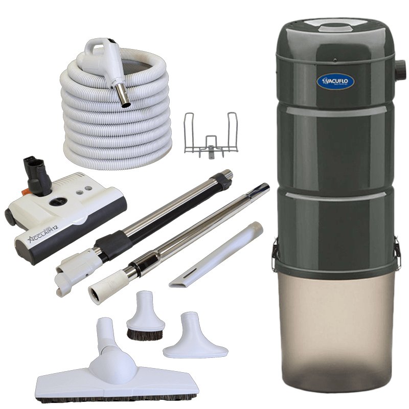 Vacuflo 466Q Central Vacuum with Electric Power Head Kit